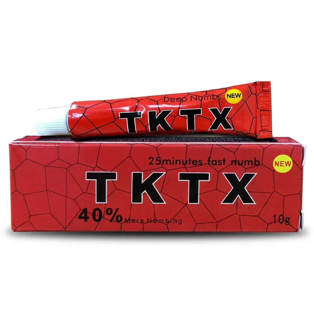 Red TKTX Numbing Cream - 40% strength numbing cream tube